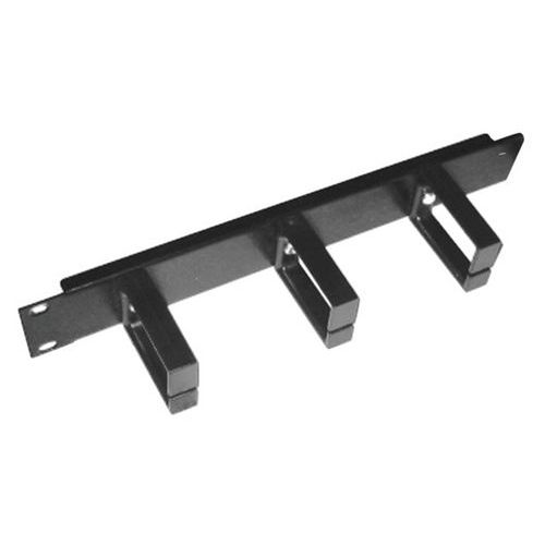 Kabelgeleidingspaneel 1U 10'' zwart Kabelgeleidingspaneel 1U 10'' zwart