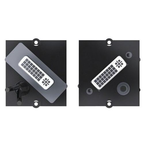 Afdekplaat BACHMANN DVI + audio jack 3.5 mm Afdekplaat BACHMANN DVI + audio jack 3.5 mm