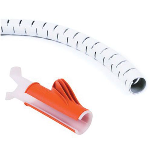 Kabelslang Dataflex 33781 wit met handgereedschap 25 mm 3 mtr Kabelslang Dataflex 33781 wit met handgereedschap 25 mm 3 mtr