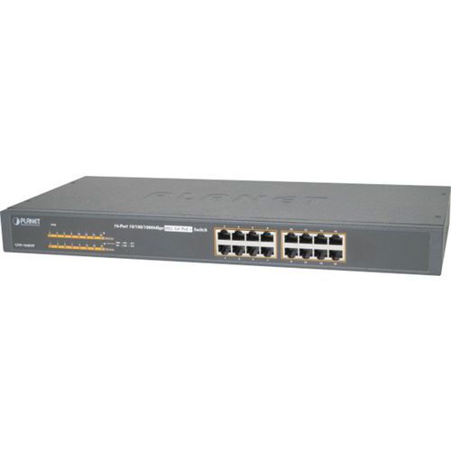 Planet GSW-1600HP switch 16P GIGABIT PoE+ 220W Planet GSW-1600HP switch 16P GIGABIT PoE+ 220W