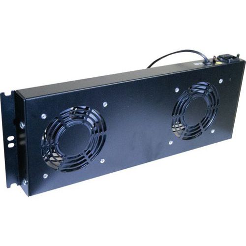 Unité 19 2 ventilateurs pour baie réseau et baie serveur Unité 19 2 ventilateurs pour baie réseau et baie serveur
