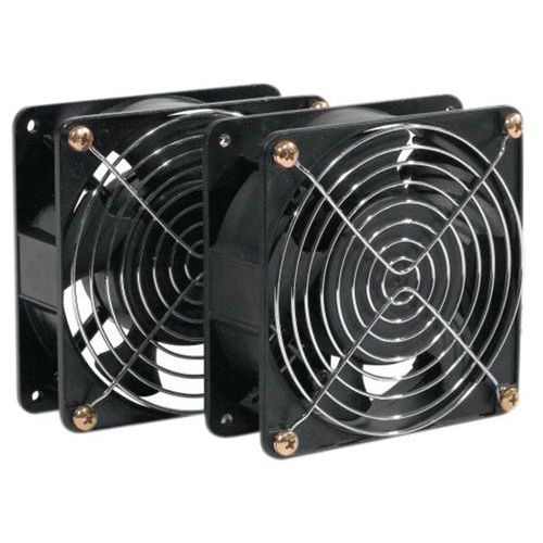 Ventilatorset DEXLAN voor rek en kast - 2 ventilatoren Ventilatorset DEXLAN voor rek en kast - 2 ventilatoren