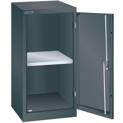Armoire 1 porte 500x580x1000mm - 1 tablette amovible - Lista