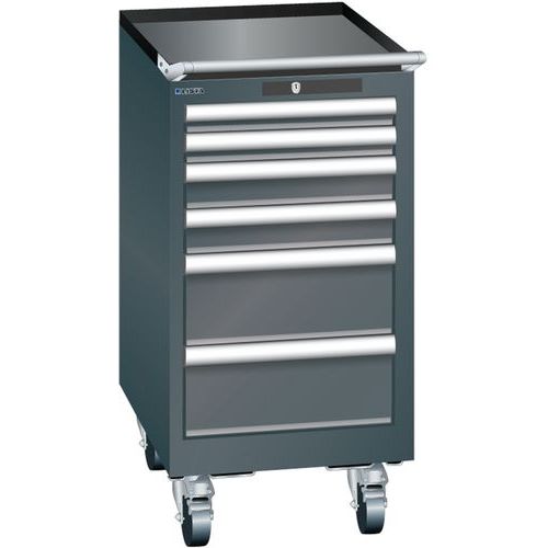 Verrijdbare ladekast 18x27E (bxdxh) 411x572x840 mm - Lista