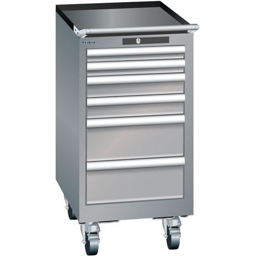 Verrijdbare ladekast 18x27E (bxdxh) 411x572x840 mm - Lista