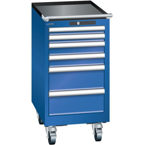 Verrijdbare ladekast 18x27E (bxdxh) 411x572x840 mm - Lista