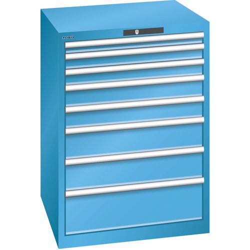Ladekast 8 laden 36x36E - Draagvermogen 200 kg - Lista