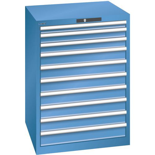 Armoire 10 tiroirs 36x36E  - Capacité 75 kg - Lista