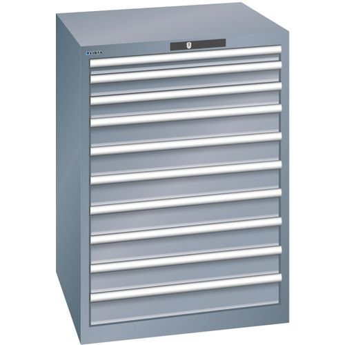 Armoire 10 tiroirs 36x36E  - Capacité 75 kg - Lista