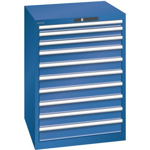 Armoire 10 tiroirs 36x36E  - Capacité 75 kg - Lista