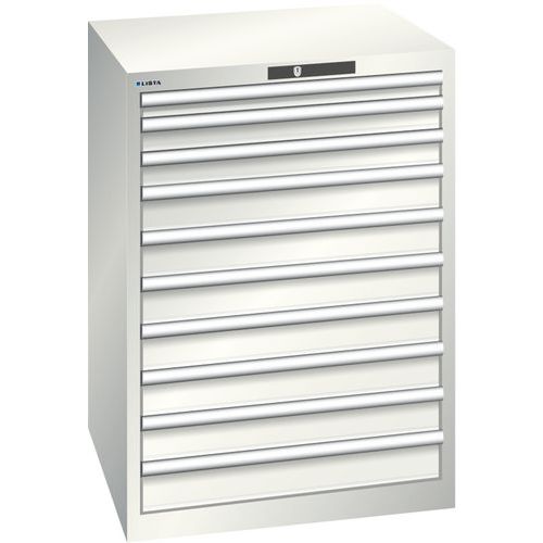 Armoire 10 tiroirs 36x36E  - Capacité 75 kg - Lista