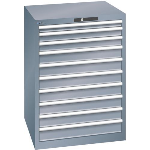 Armoire 10 tiroirs 36x36E  - Capacité 200 kg - Lista