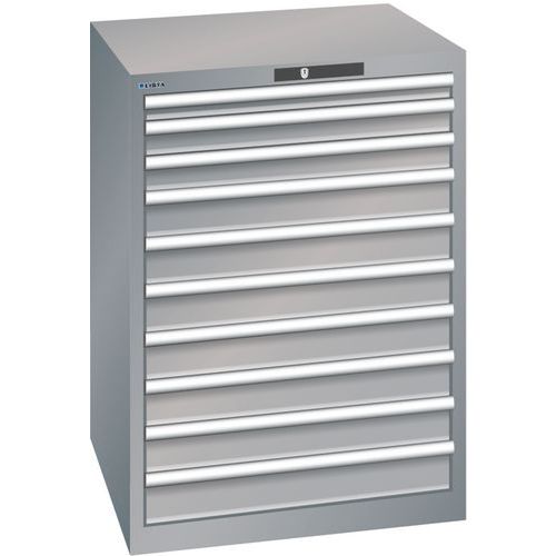 Armoire 10 tiroirs 36x36E  - Capacité 200 kg - Lista