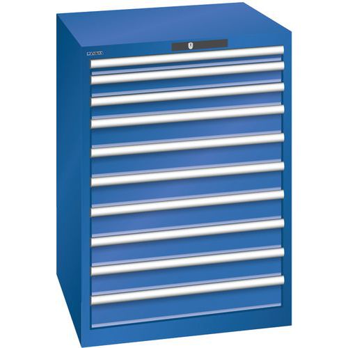 Armoire 10 tiroirs 36x36E  - Capacité 200 kg - Lista