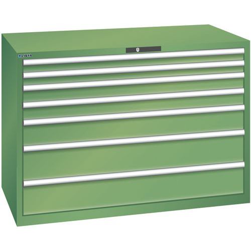 Ladekast 78x36E (bxdxh) 1431x725x1000 mm, Max. belasting: 75 kg, Totale hoogte: 1000 mm, Aantal laden: 7