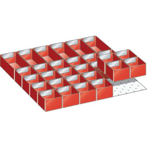 Kit matériel subdivision 27x27E (LxPxH) 459x459x50mm -Lista