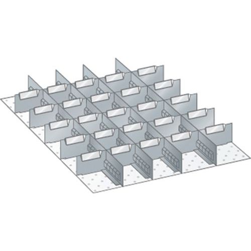 Kit matériel subdivision 27x36E (LxPxH) 459x612x50mm -Lista