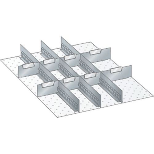 Set-indelingsmateriaal 27x36E (bxdxh) 459x612x75 mm - Lista