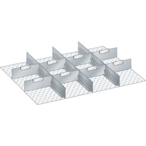 Kit matériel subdivision 36x27E (LxPxH) 612x459x100mm-Lista Kit matériel subdivision 36x27E (LxPxH) 612x459x100mm-Lista