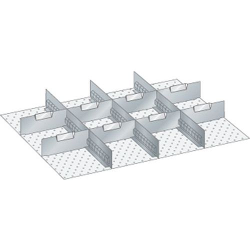 Kit matériel subdivision 36x27E (LxPxH) 612x459x150mm-Lista Kit matériel subdivision 36x27E (LxPxH) 612x459x150mm-Lista