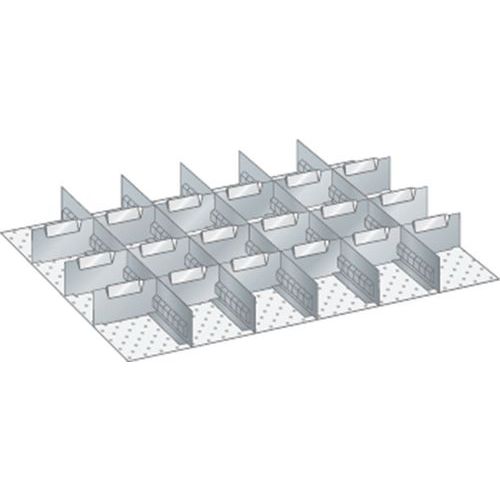 Kit matériel subdivision 36x27E (LxPxH) 612x459x100mm-Lista Kit matériel subdivision 36x27E (LxPxH) 612x459x100mm-Lista