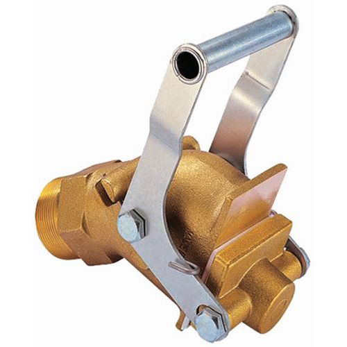 Roubinet En Acier Inoxydable DN50 Avec Raccords Cuivre - Pour Fût 200L, Anti-fuite, Avec 3 Joints Toriques