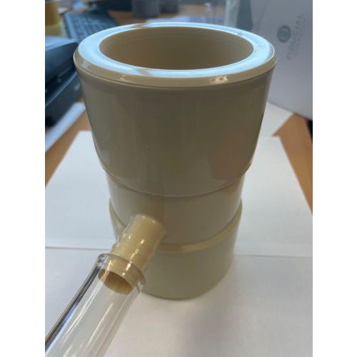 Linxor Récupérateur D'Eau De Pluie Pour Gouttière – Diamètre 8 Cm, Robinet Intégré, Polypropylène Robuste
