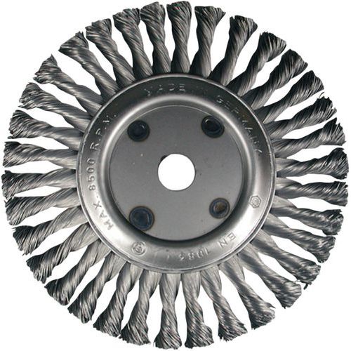 Ronde borstel met gegolfde draad Ronde borstel met gegolfde draad