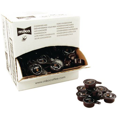Dispenserdoos met 200 melkcups Dispenserdoos met 200 melkcups