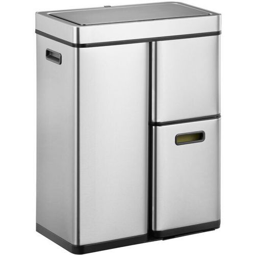 Elegante afvalbak Mirage Plus Sensor, afvalscheider 30+15+15 l, EKO Elegante afvalbak Mirage Plus Sensor, afvalscheider 30+15+15 l, EKO