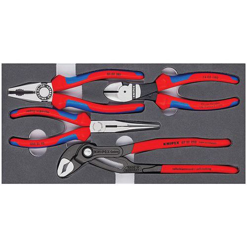 Tangenset Basic _ 00 20 01 V15 KNIPEX Tangenset Basic _ 00 20 01 V15 KNIPEX