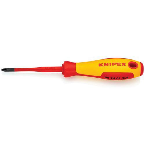 Knipex Schroevendraaier PlusMinus Phillips® 187mm_98 24 01 Sls