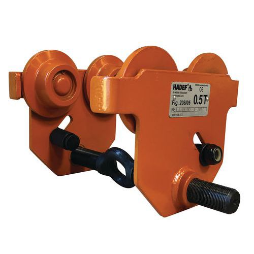 Handmatige loopkat - Hefvermogen 500 tot 1600 kg