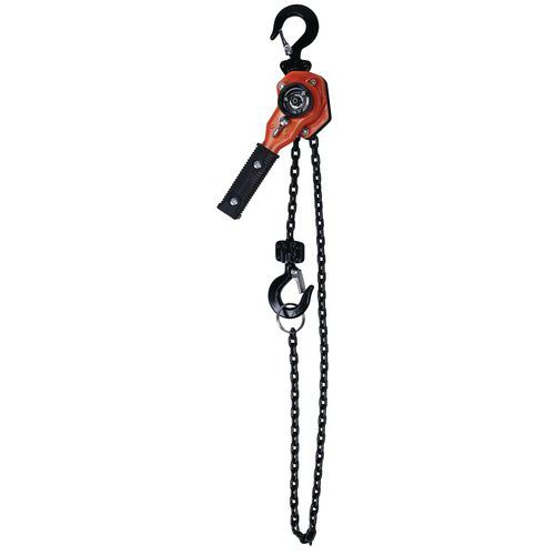Rateltakel - hefvermogen 250 kg - Manutan