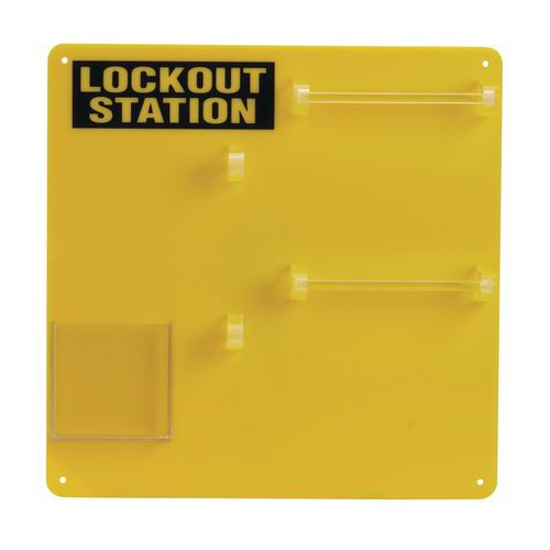 Station voor lockout-hangslot Station voor lockout-hangslot