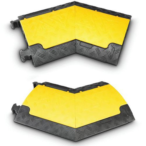 Angle 45° a gauche pour protege cable BOA 35-3 - Cable Equipements Angle 45° a gauche pour protege cable BOA 35-3 - Cable Equipements