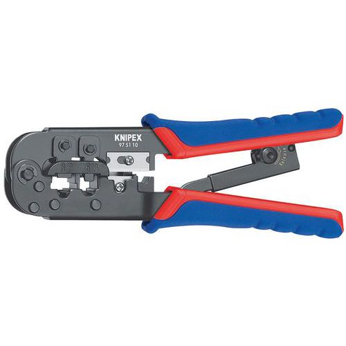 Pince à sertir pour connecteurs RJ11/12/45 Pince à sertir pour connecteurs RJ11/12/45