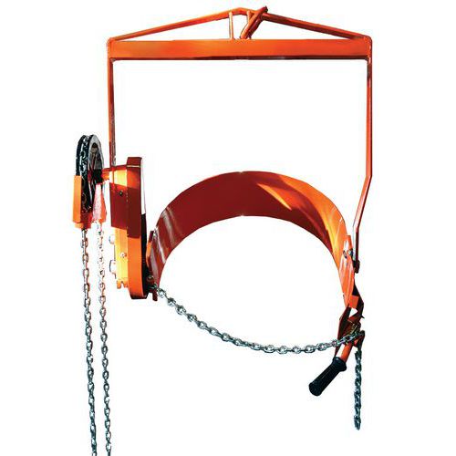 Retourneur de fût à chaîne – Force 360 kg Retourneur de fût à chaîne – Force 360 kg