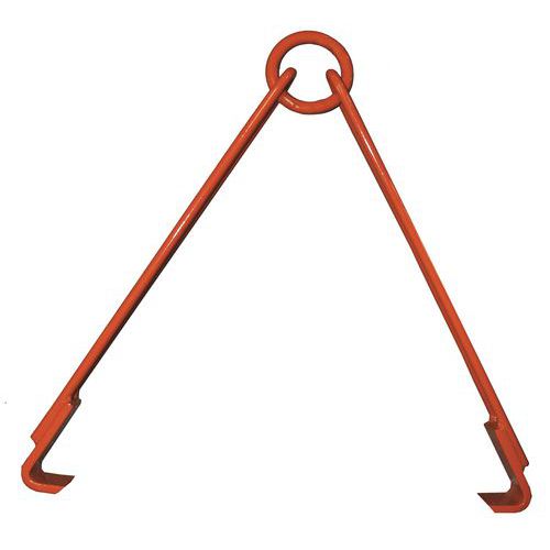 Pince pour fût horizontal à 2 bras libres - Force 500 kg Pince pour fût horizontal à 2 bras libres - Force 500 kg