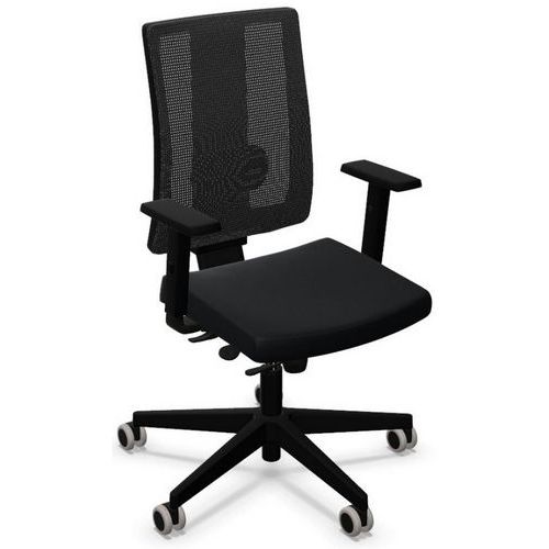 Siège de bureau ergonomique, dossier mesh, accoudoir 2d Nowy