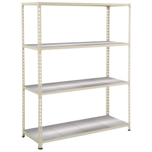 Middelzware stelling Manutan Rapid 2 - Metalen legbord - Manutan Expert