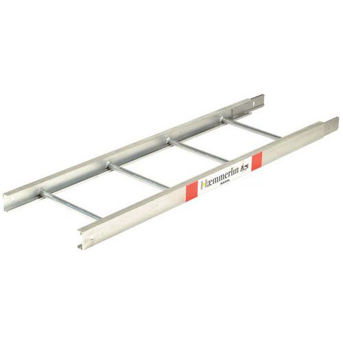 Schuifladder 2 m - 2 snelle bouten voor materiaallift Haemmerlin