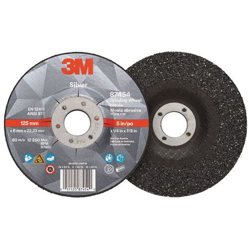 Disque à ébarber Silver moyeu déporté T27