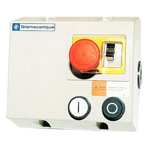 Bedieningspaneel met elektrische aan/uit-knoppen voor transportband Bedieningspaneel met elektrische aan/uit-knoppen voor transportband