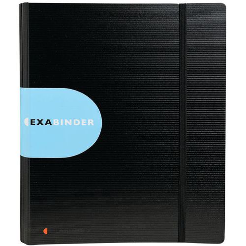 Classeur exabinder 4 anneaux en d 30mm pp exactive A4 maxi Classeur exabinder 4 anneaux en d 30mm pp exactive A4 maxi