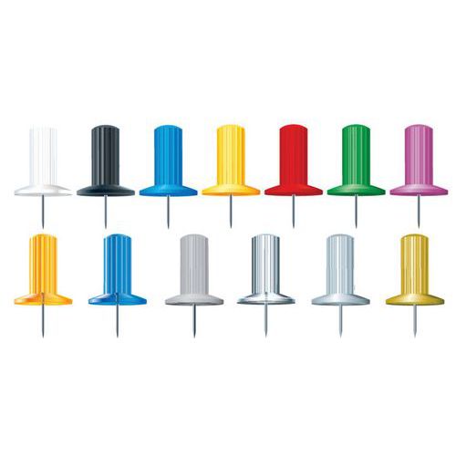 Prikbordspeld 100 st. papic punthoogte 7mm Ø 10mm Exacompta Prikbordspeld 100 st. papic punthoogte 7mm Ø 10mm Exacompta