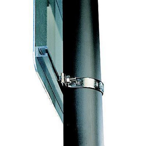 Bride de fixation en acier inoxydable pour panneaux Bride de fixation en acier inoxydable pour panneaux