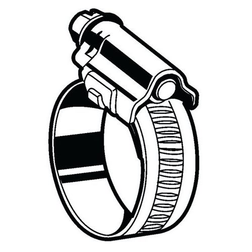 Klemring Maxxfast - Breedte van de band 12 mm - Rvs A2 Klemring Maxxfast - Breedte van de band 12 mm - Rvs A2