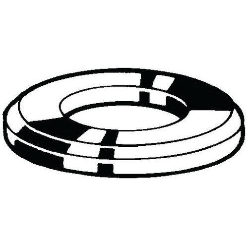 Vlakke sluitring met facet DIN 125-1B Staal 140HV Blank_38160 Vlakke sluitring met facet DIN 125-1B Staal 140HV Blank_38160
