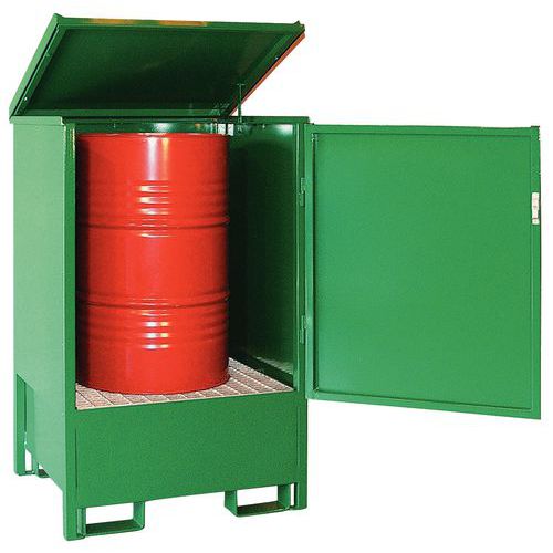 Metalen opvangbak voor de opslag van vaten - 220 en 440 l - Sameto Technifil